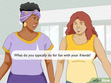 Ask about your date’s friends to learn more about their social life.