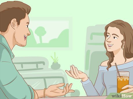 Focus on talking over entertaining your date.