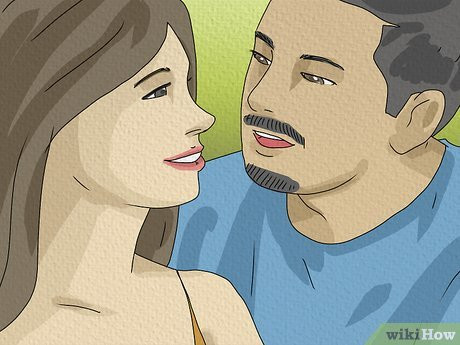 He might try to gauge your feelings if he's too nervous to share his.