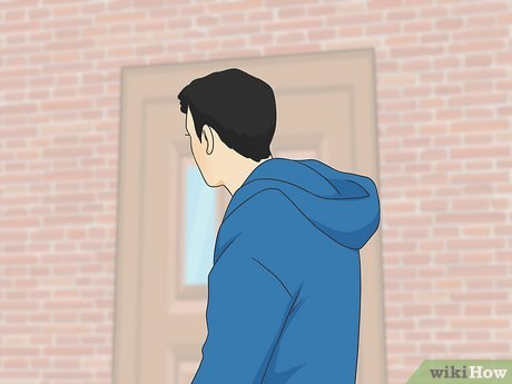 He starts spending most of his time away from home.