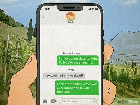 Step 7 Move on from people who ghost you.