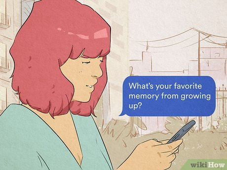 Try to avoid any taboo topics so texting stays fun.