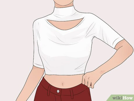 Highlight your waist with a flirty crop top.