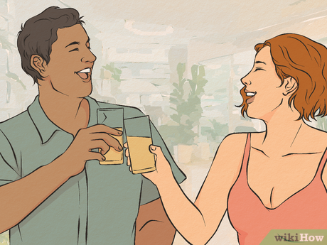 Step 3 Let her get comfortable.